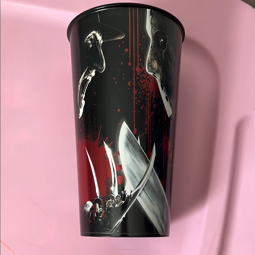 Freddy Vs Jason party cup